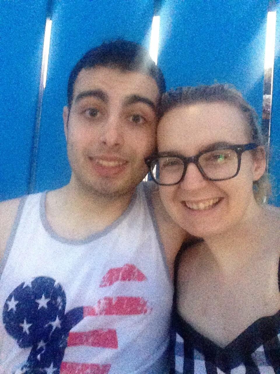 Awkward "We're Just Friends" stage