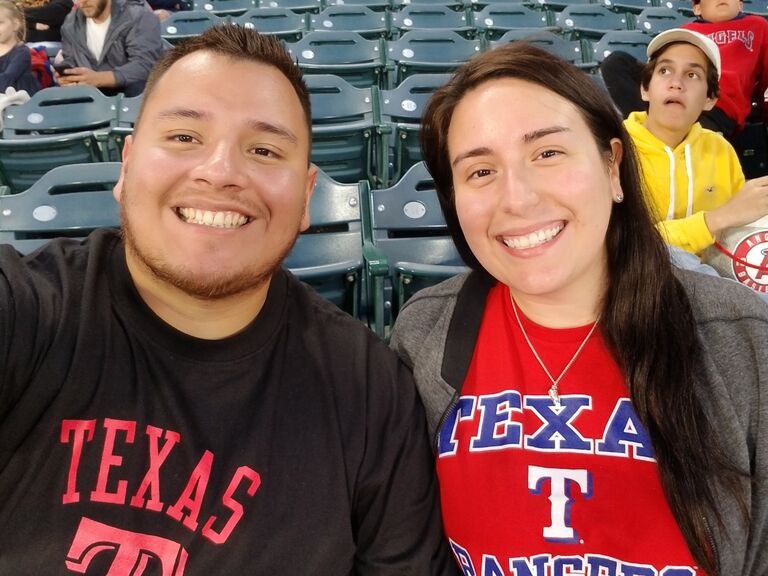 Our First MLB Game Together. Texas Rangers @ Los Angeles Angels. Where we first became fans of Shohei Ohtani.
