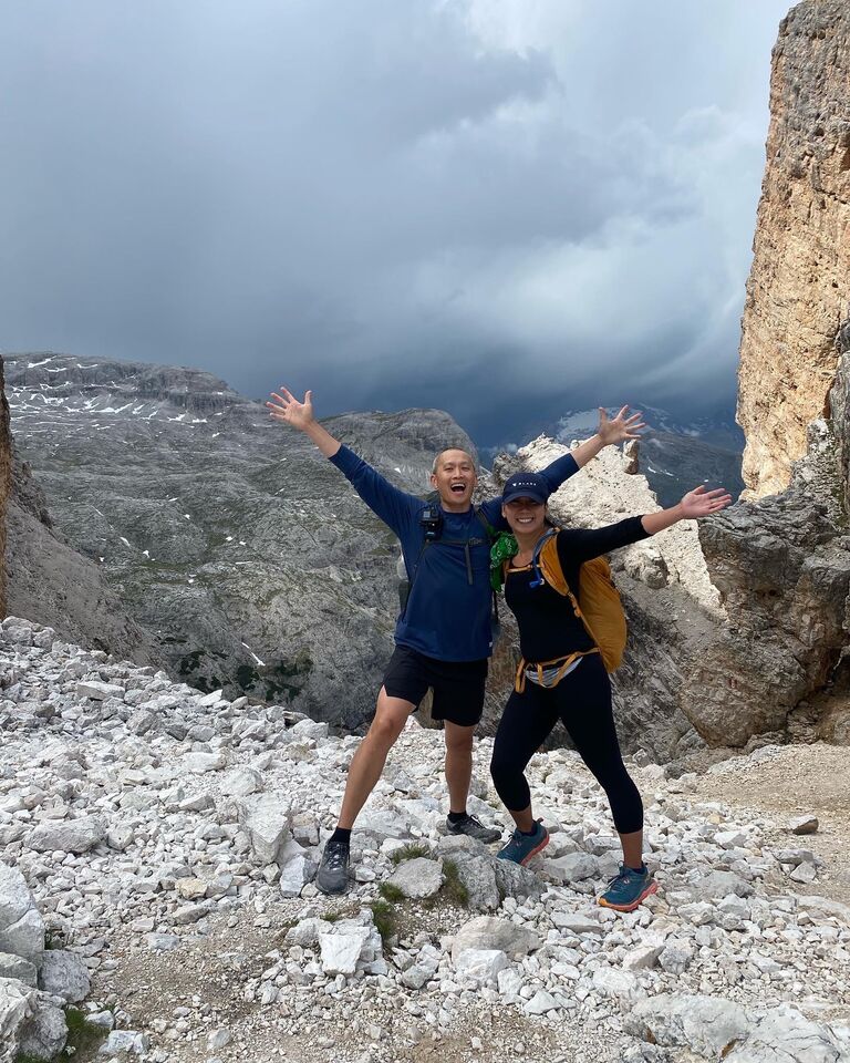 The trip Hieu proposed hiking the Dolomites, drinking wine in Tuscany and eating in Florence.