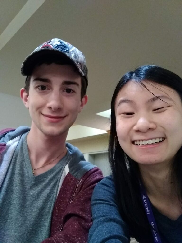 We started eating meals together and hanging out more and more. Eventually, we started dating at the beginning of the second semester in our freshman year. We continued to date for more years to come!