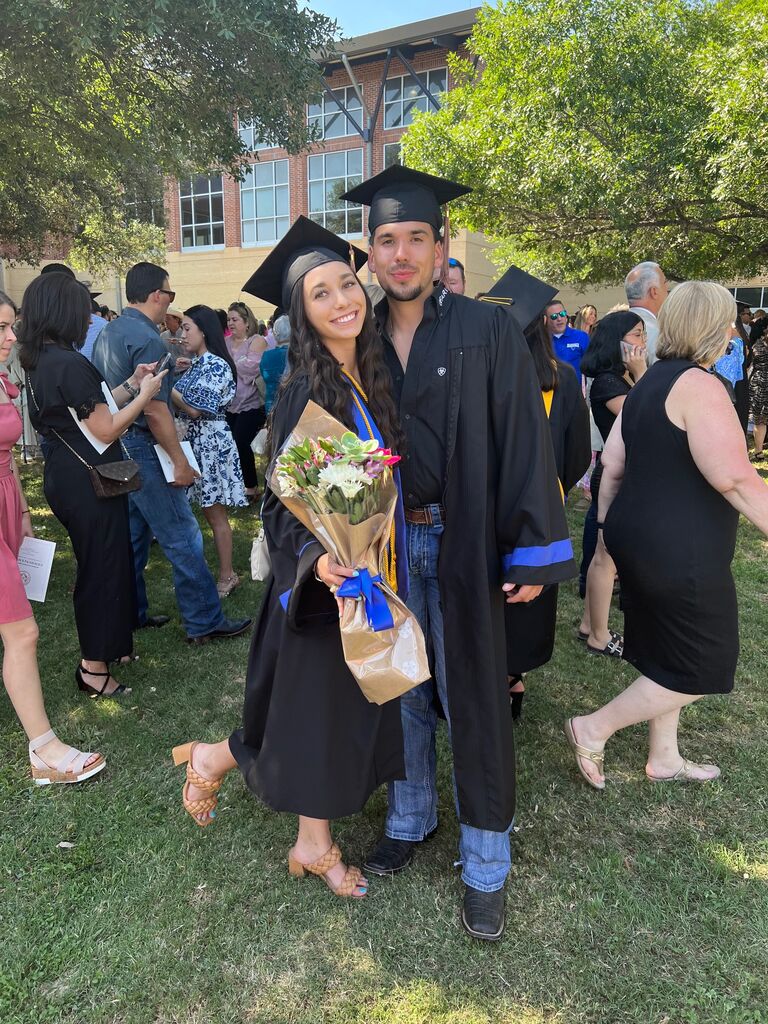 RJ and Maddie both graduate from St. Mary's University!