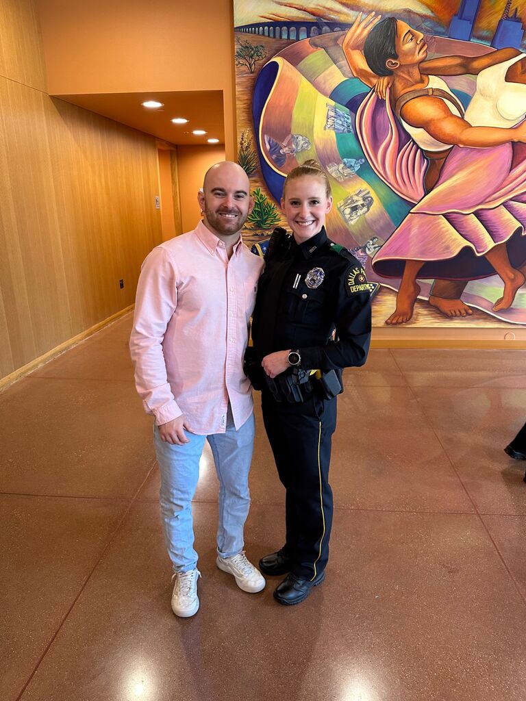 Started a new career with my biggest supporter 