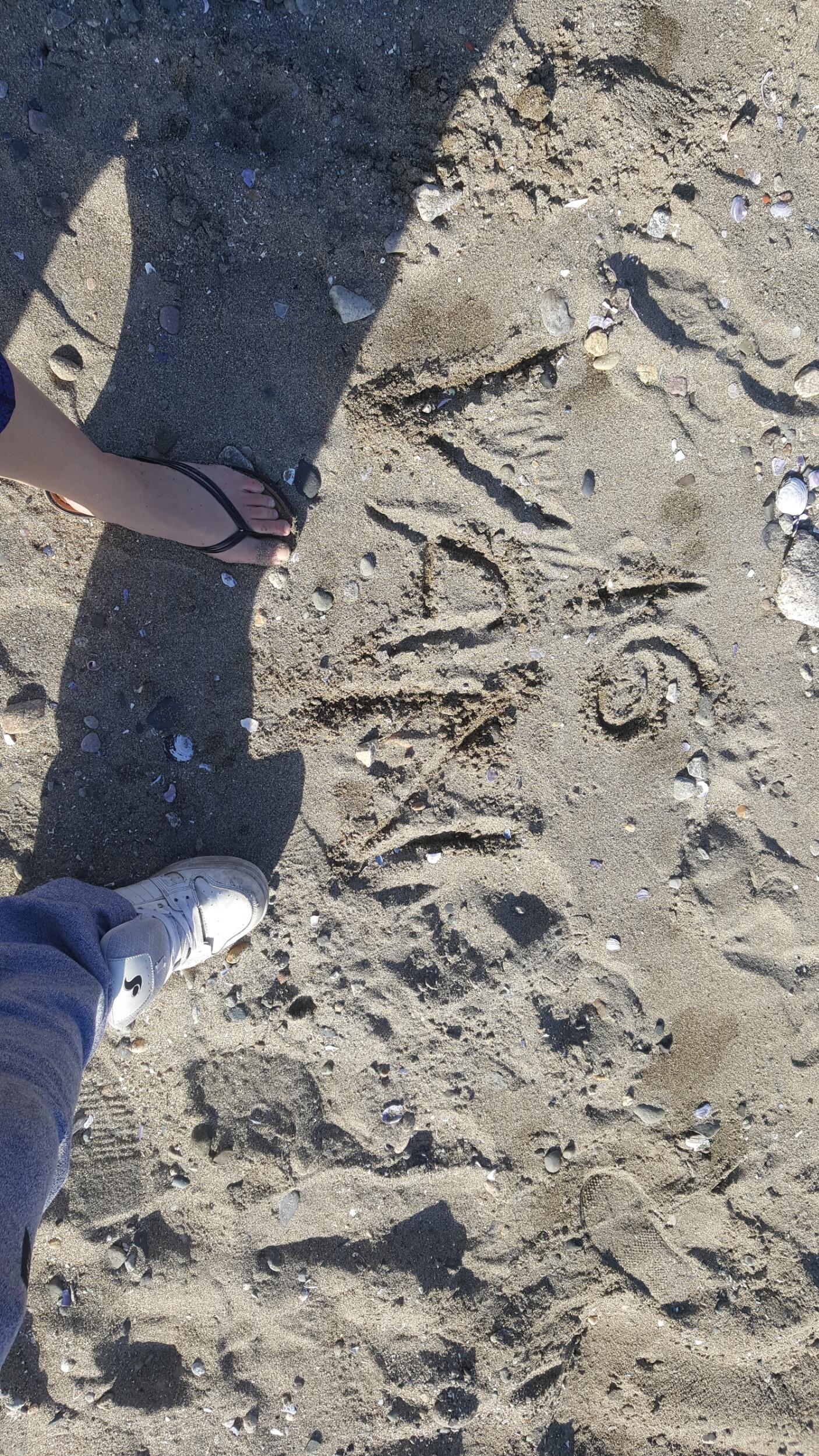 Stopped at the beach in Vancouver 
