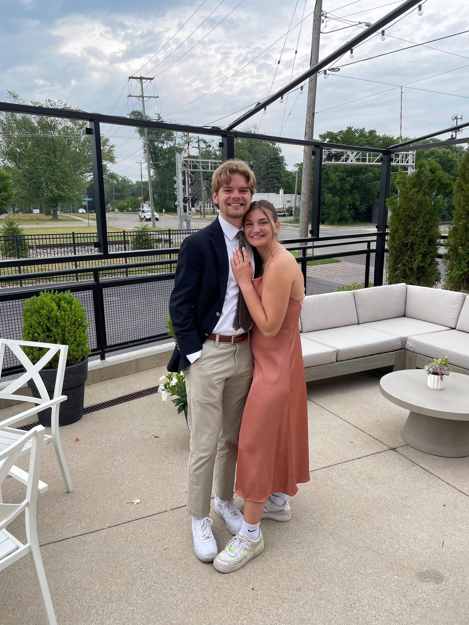 We attend another wedding together, this one was Ellie's sister Molly and brother-in-law Seth!