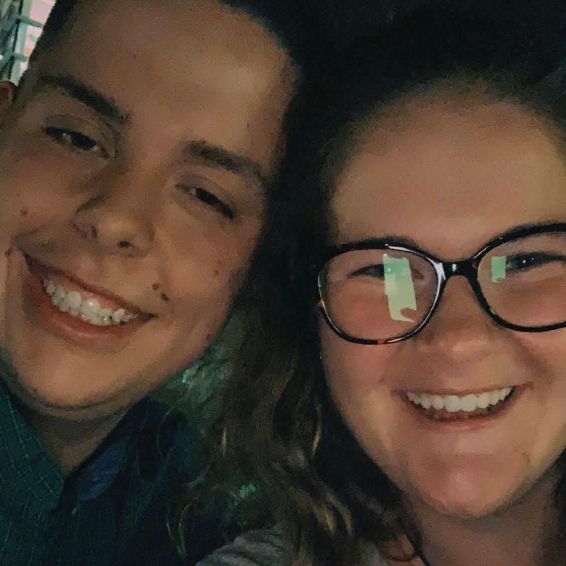 Our first picture together.