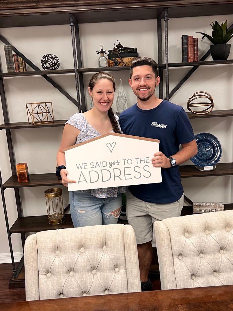 The making of our first house together