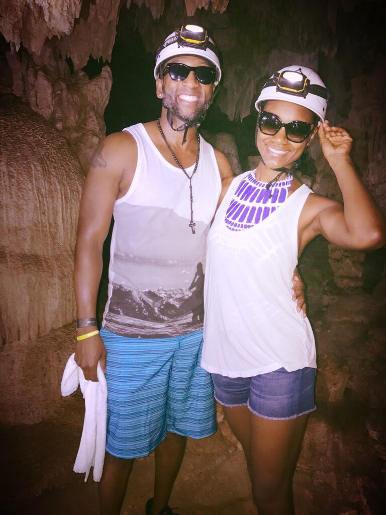 Cave hiking in Punta Cana, DR!