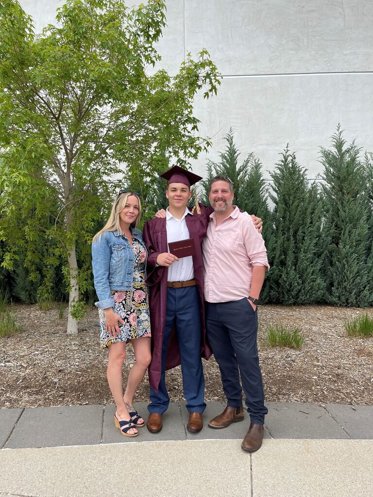Cayden's graduation!