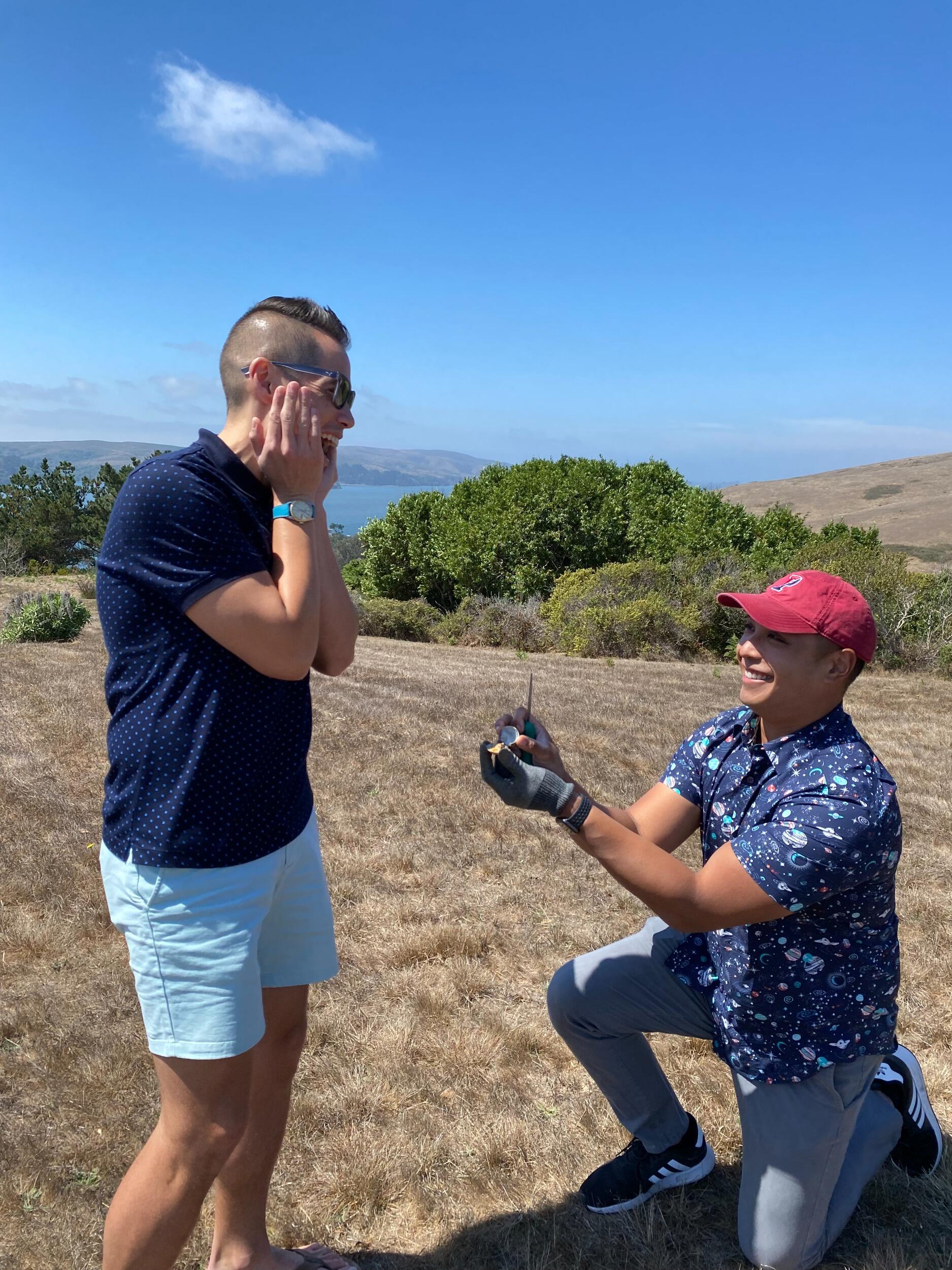 Tomales Bay, CA - The third proposal, using a clam