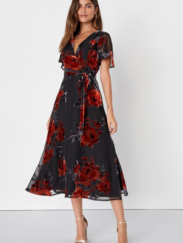 The 37 Best Fall Wedding Guest Dresses | Sleeves, Outdoor, Formal