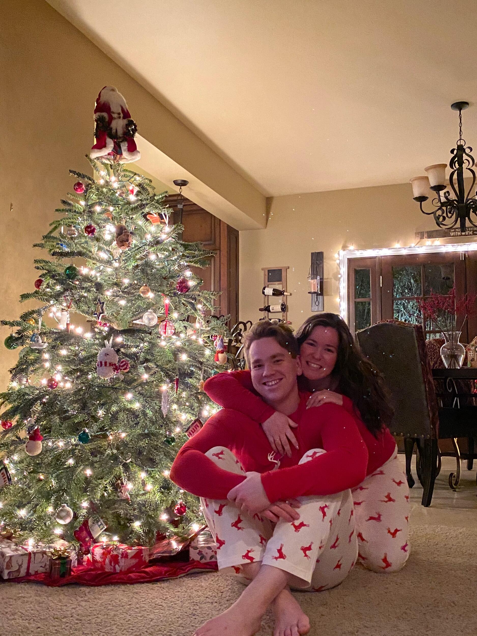 This was the first Christmas we picked out a tree together.