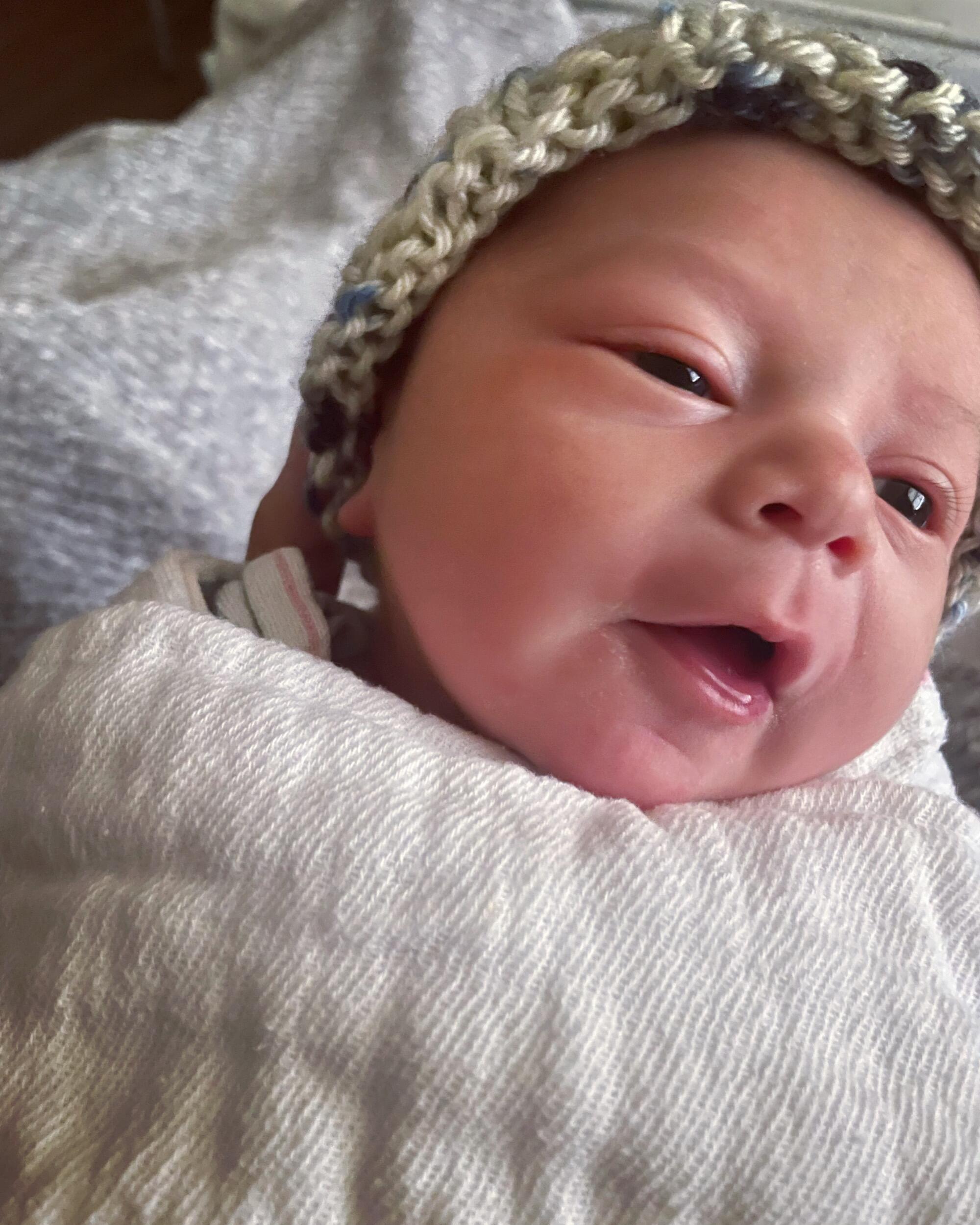Welcomed little Hudson into the world!!