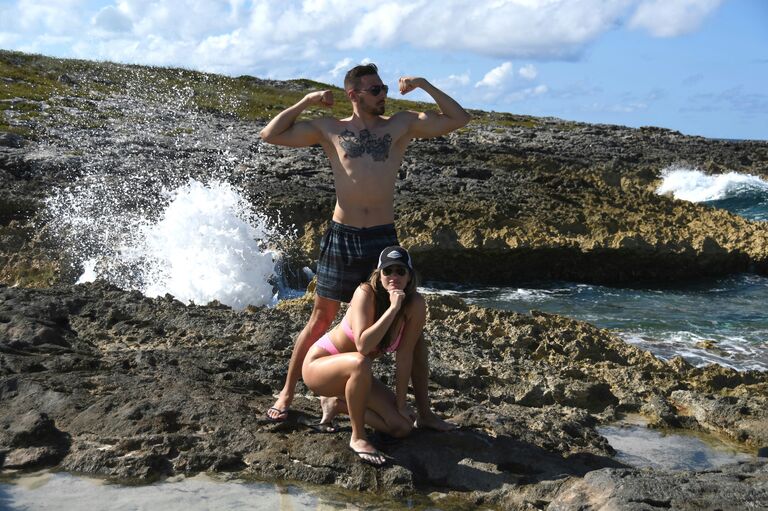 Six months in, we decided we were tired of being cooped up in the dessert and planned our first trip together to Turks and Caicos. We quickly learned we share a love of the ocean and have since made it a tradition to travel to the Caribbean every Spring.