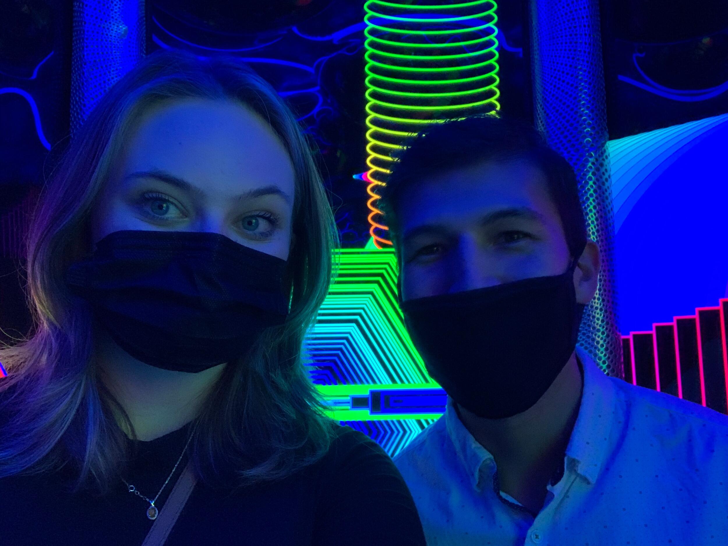 Katrina and Cecilio took a trip to Santa Fe, New Mexico, where they visited Meow Wolfe- The House of Eternal Return. They both HIGHLY recommend visiting this interactive art exhibit for any people into cooky things like them!