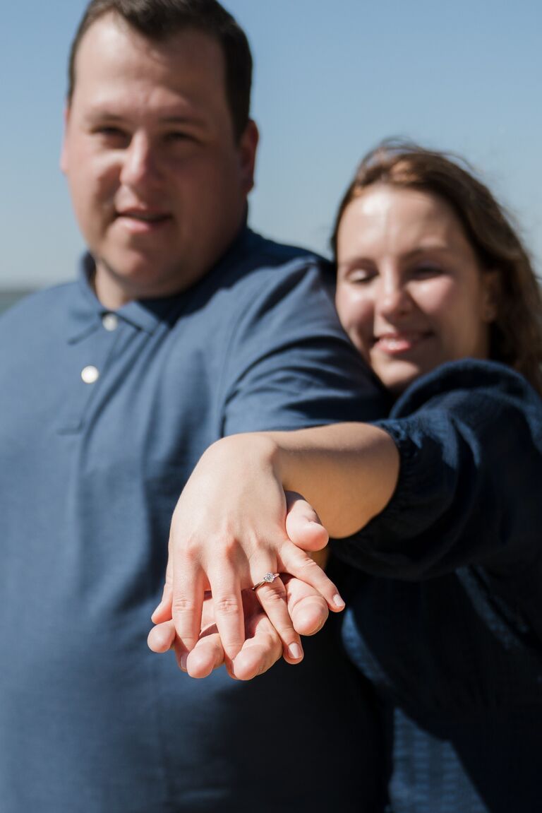 We got engaged on 12-25-2023. It was the perfect Christmas morning and present ever! Yuliia had no idea, while everyone else did. Jack kept the secret too, and it was so sweet. Perfect, intimate, and so special. 