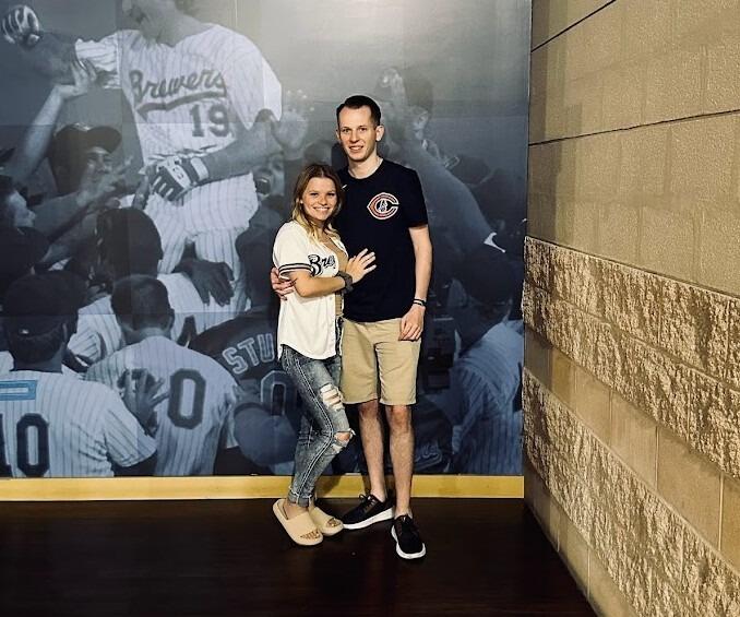 First Brewers Game Together!