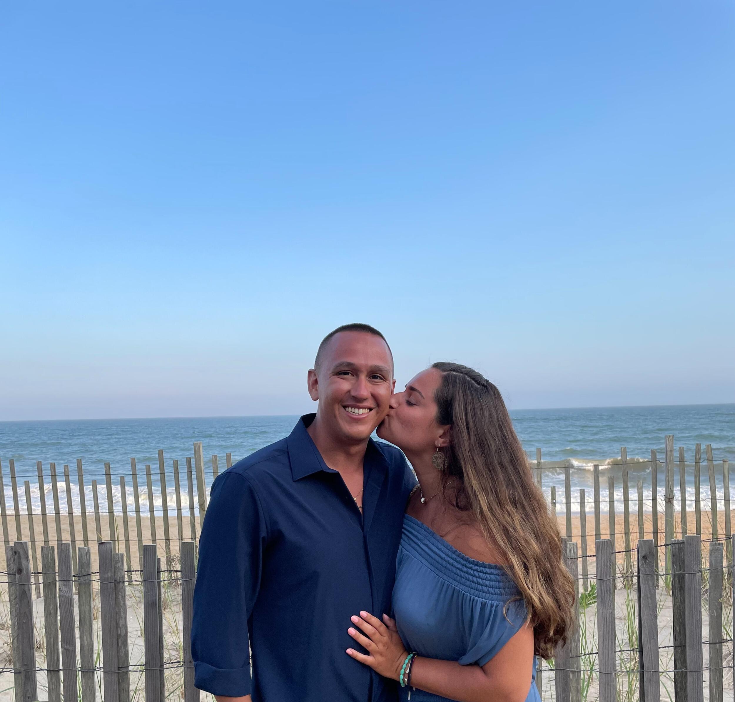 Although they live on a beach, they find themselves on Montauk beach at least 2-3 times a year. Growing up, Amanda's family along with the Rizzo Family grew up spending Memorial Day Weekends  and many summer days cooking homemade meals together, swimming and creating cherished memories at the end of the world.