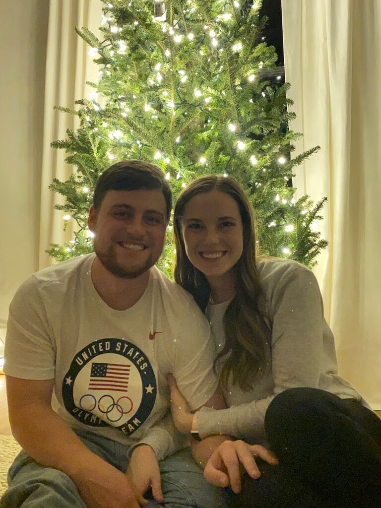 Our first Christmas living together in our home