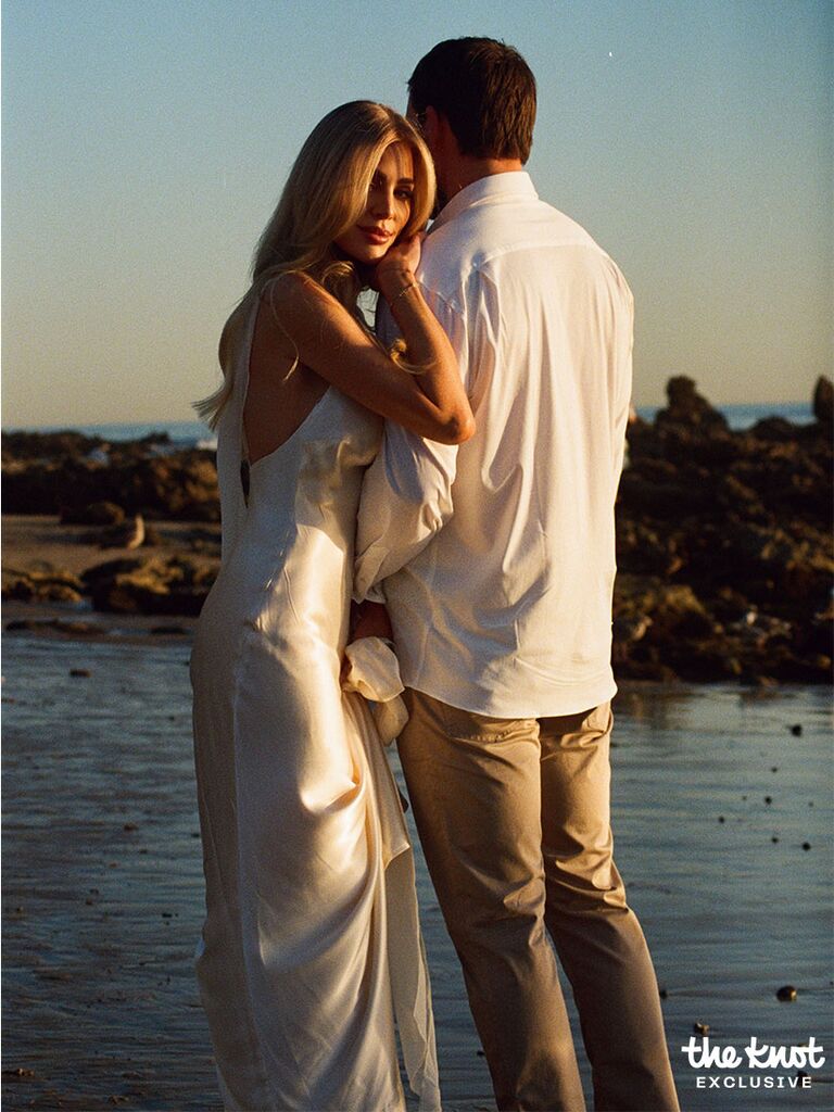 Ashley Zarlin with her fiance Adam Huebner