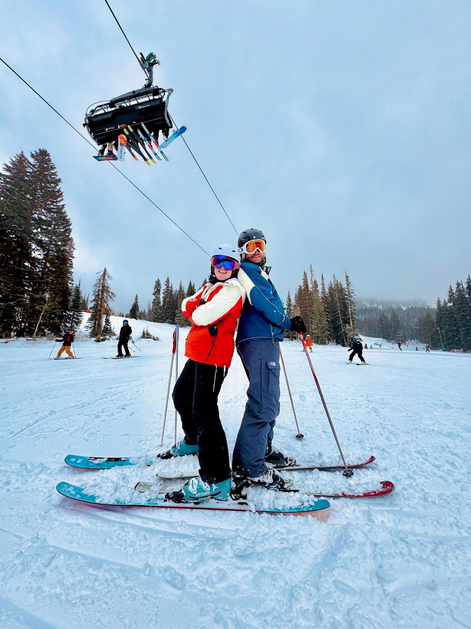 Stephen's Mission: survive a black diamond. 
Mission accomplished!