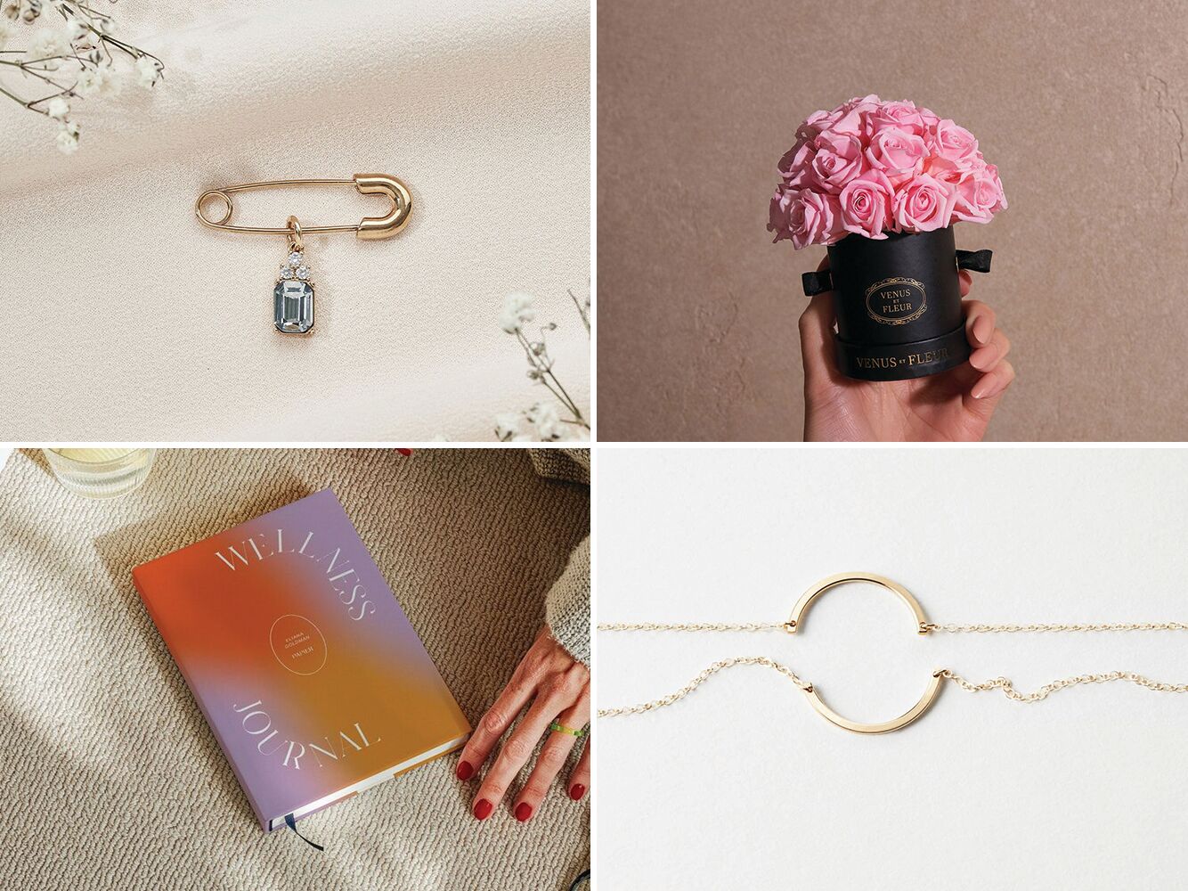 Four gifts from the maid of honor to the bride