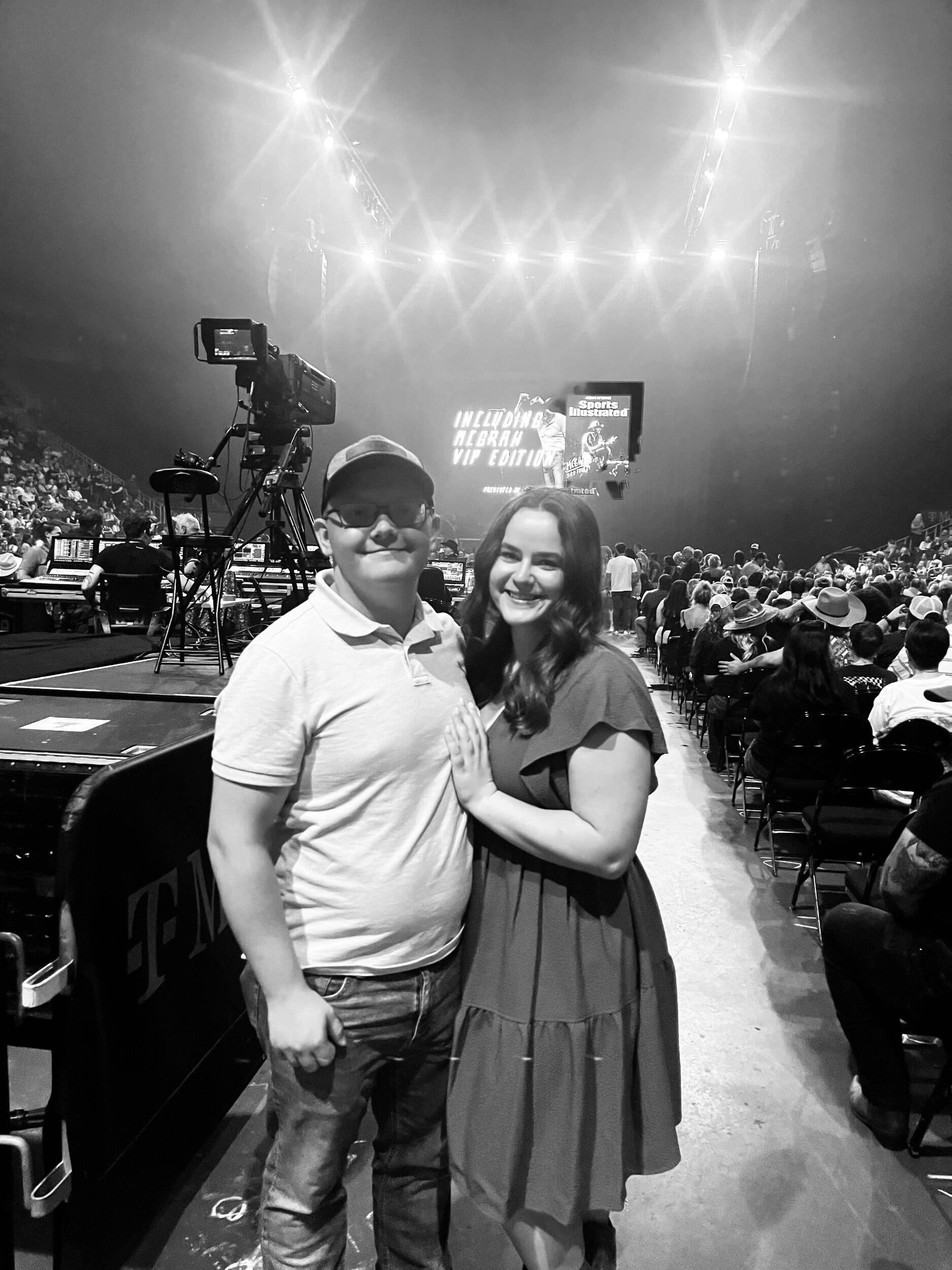 Tim McGraw is our favorite, and we had the pleasure of getting to see him live in concert together!