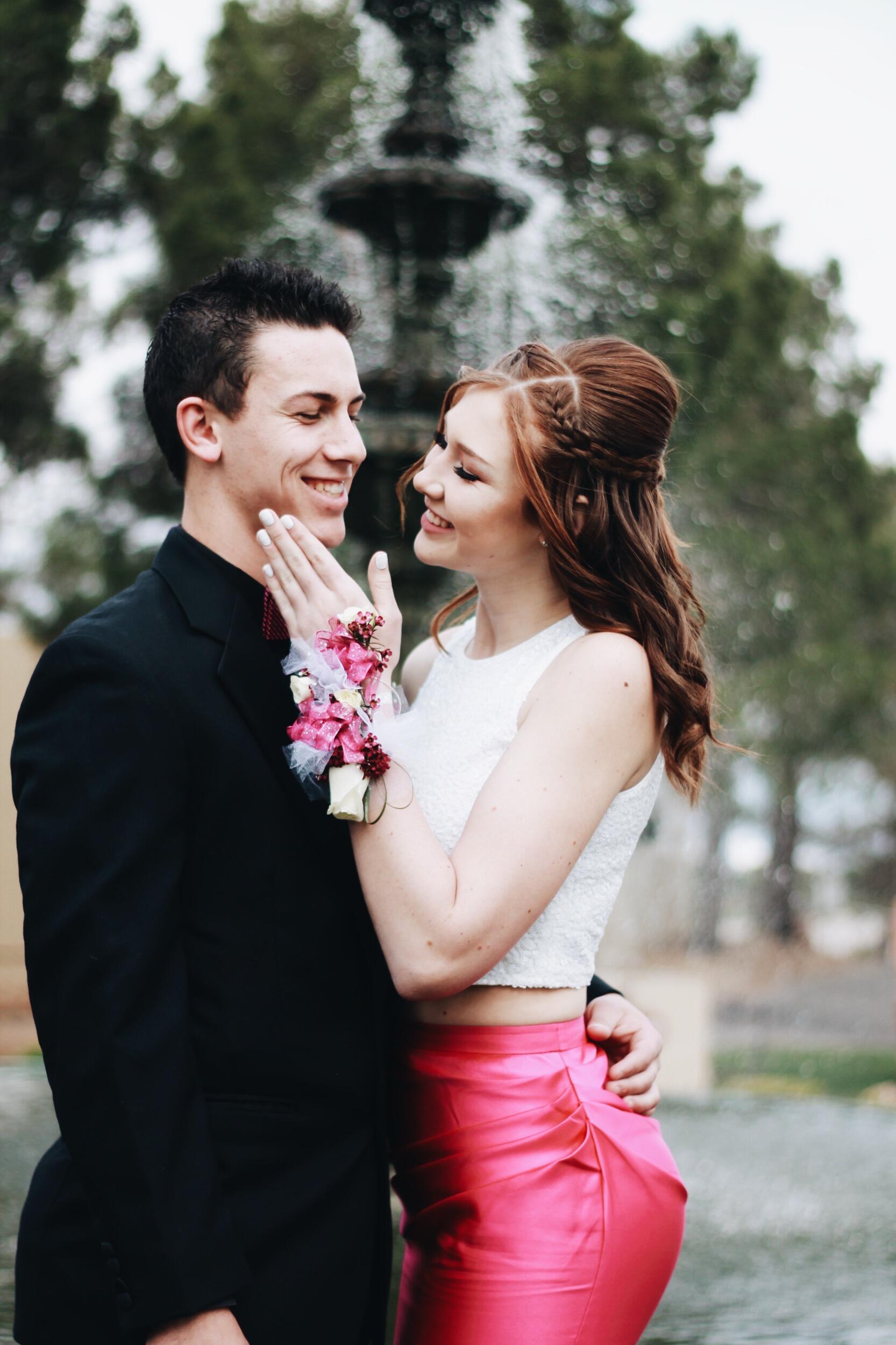 First prom together