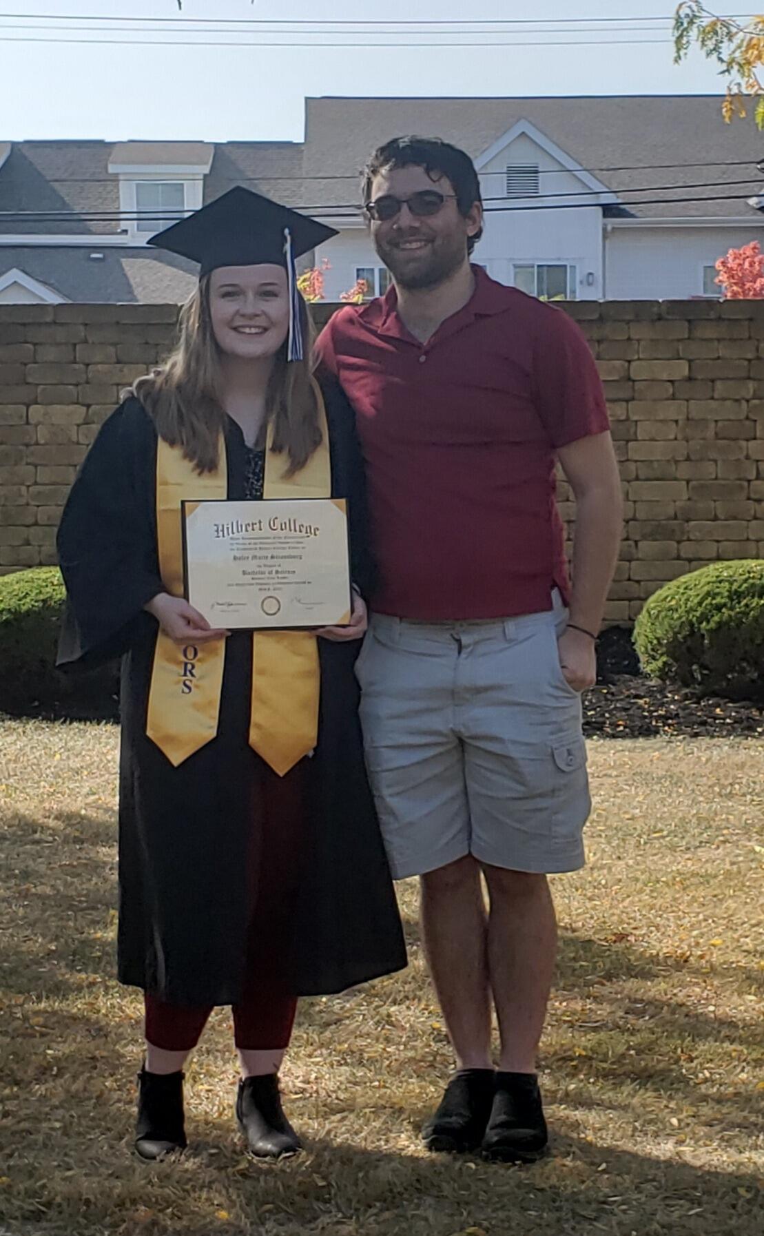Haley's Hilbert Graduation 2020.