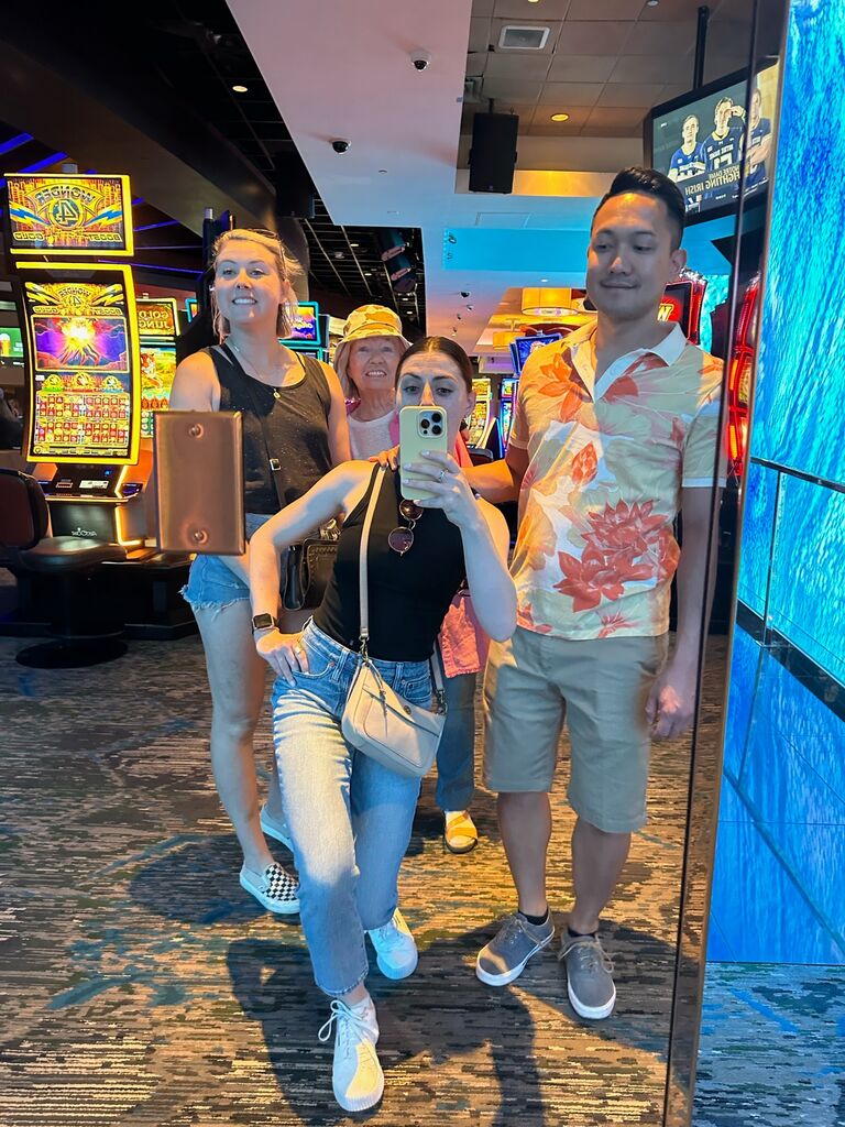 They also rolled the dice in Vegas because JimJam wanted to check out a local furniture store... which they did not end up checking out.