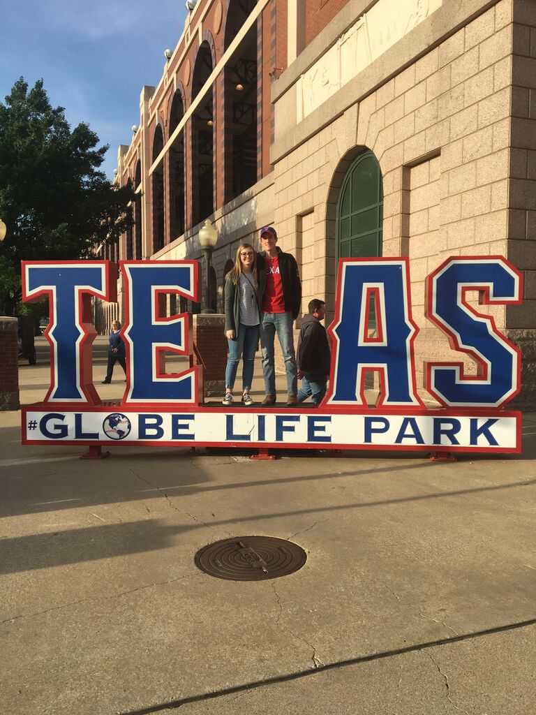 Alex and Lily met at the University of North Texas in a performance rhetoric class in the fall of 2017, during their undergraduate degrees. Alex invited Lily to go to a Texas Rangers game, and he asked her to be his girlfriend after the game. 