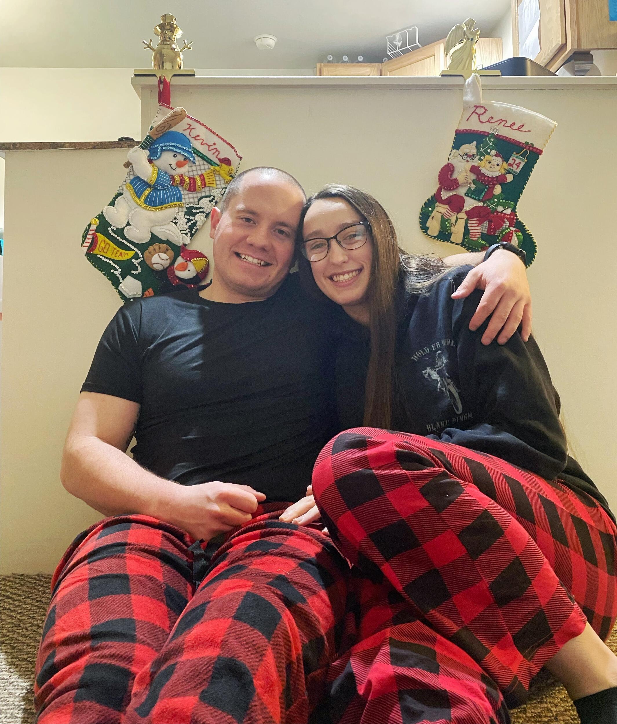First Christmas in our first apartment 
