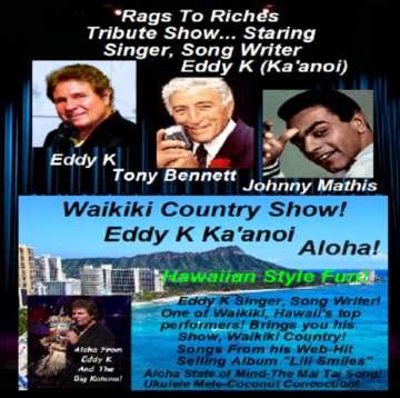Tony Bennett and Johnny Mathis... Eddy K - Tribute Singer - Vacaville, CA - Hero Main