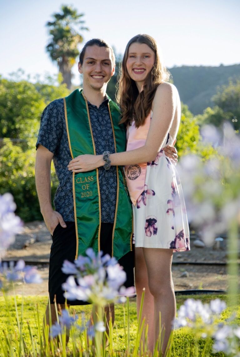 Graduated together from PLNU.