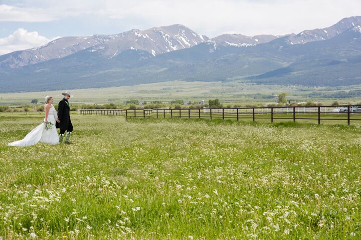 A Painted View Ranch Reception  Venues  Westcliffe  CO 