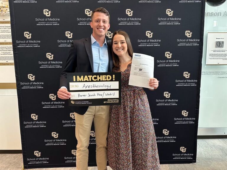 Match Day 2024! We were so excited to find out we get to start our married life in St. Louis!