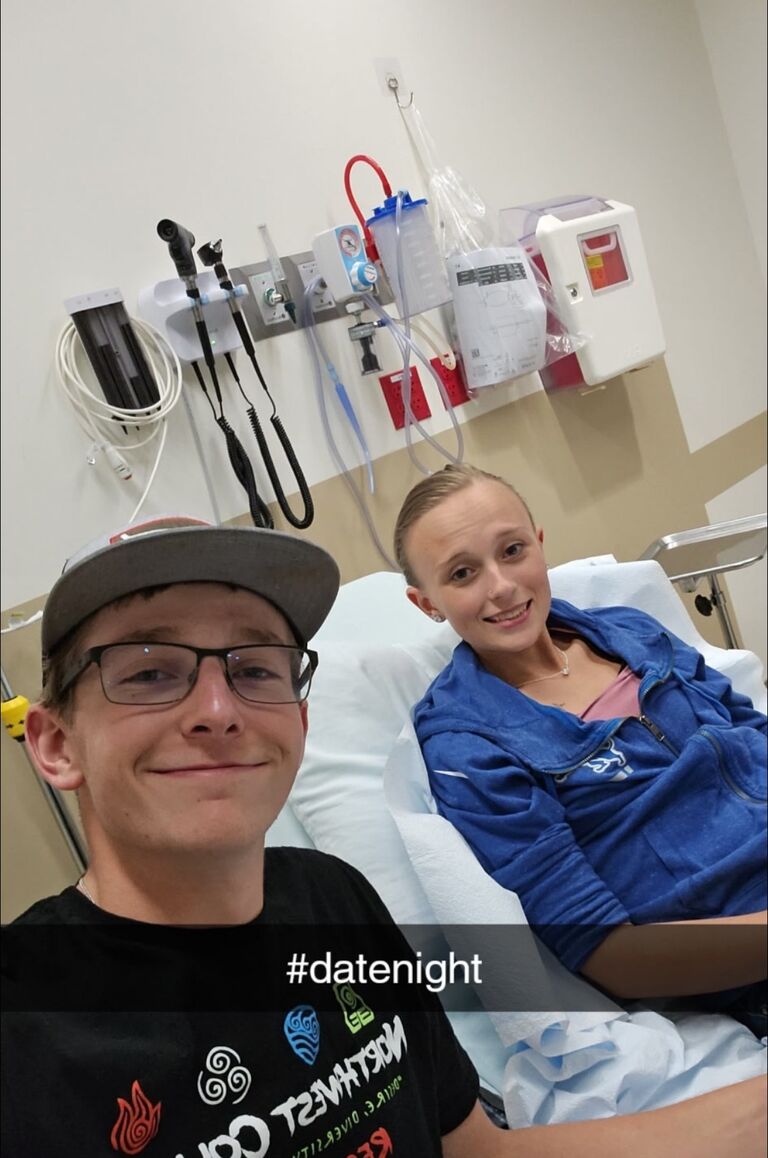 Hospital visit due to not listening to Lane.