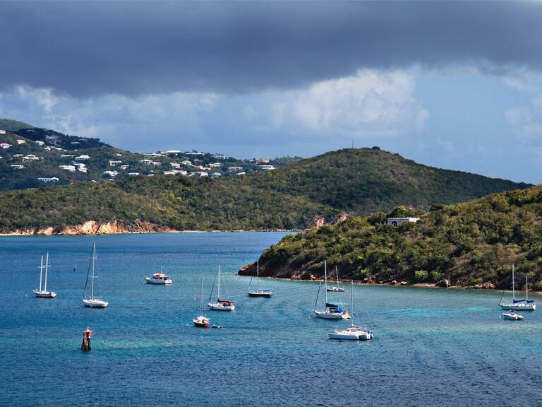 Caribbean wedding destination: St. Thomas and St. John 