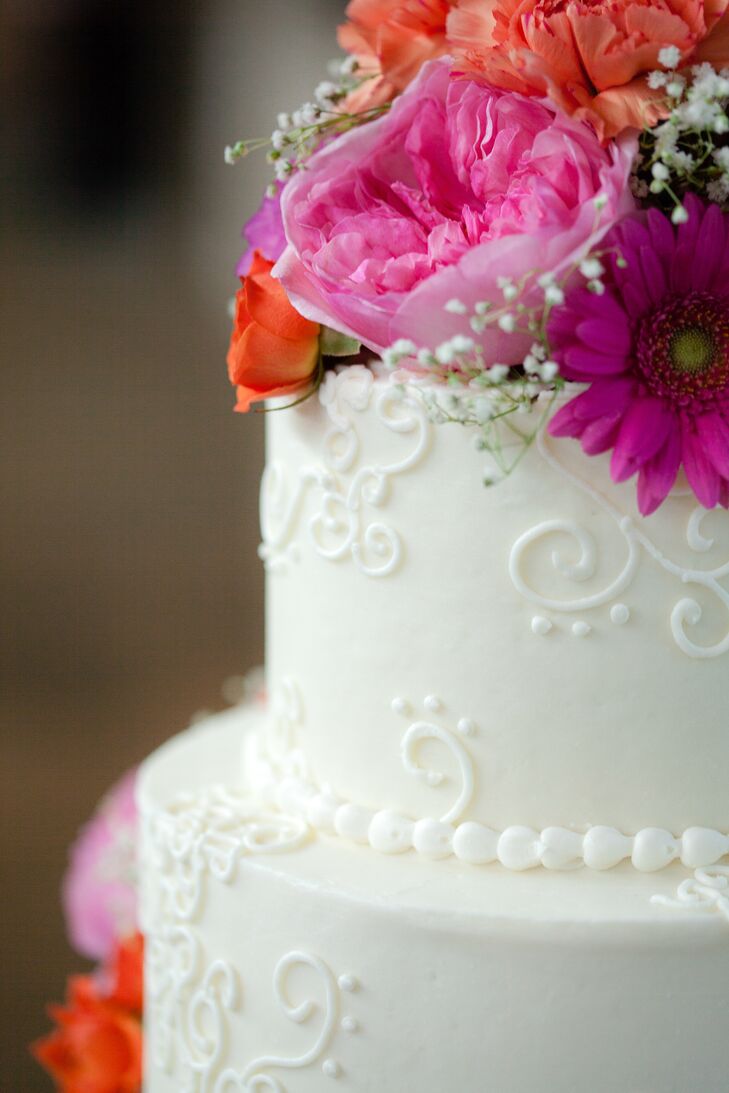 Round Tiered Wedding Cake By Second Floor Bakery