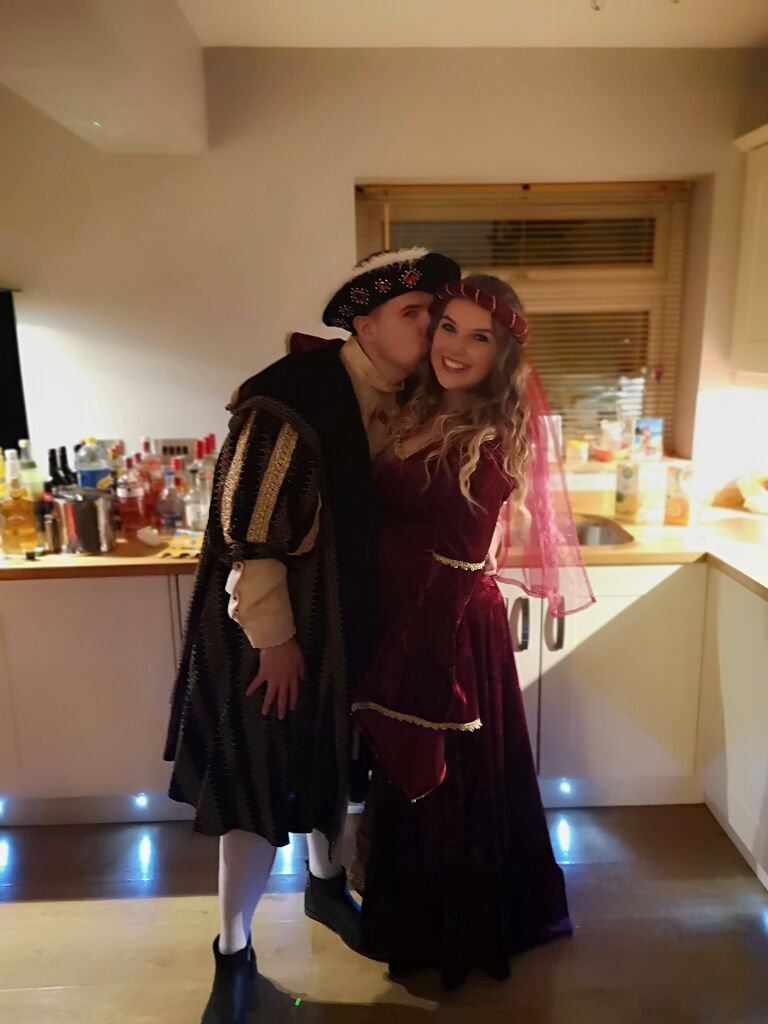 Happy New Year! We love dressing up together and going to parties with family  and friends :)