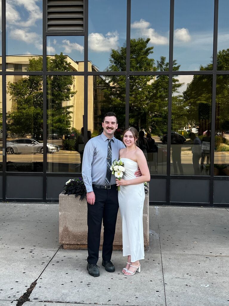 After four months of being engaged, Kyle and Kimmy decided to get married! They shared this moment with their immediate family, gathering everyone together with a weeks notice. This day also marks the summer solstice, and they were able to celebrate under a beautiful full moon. 