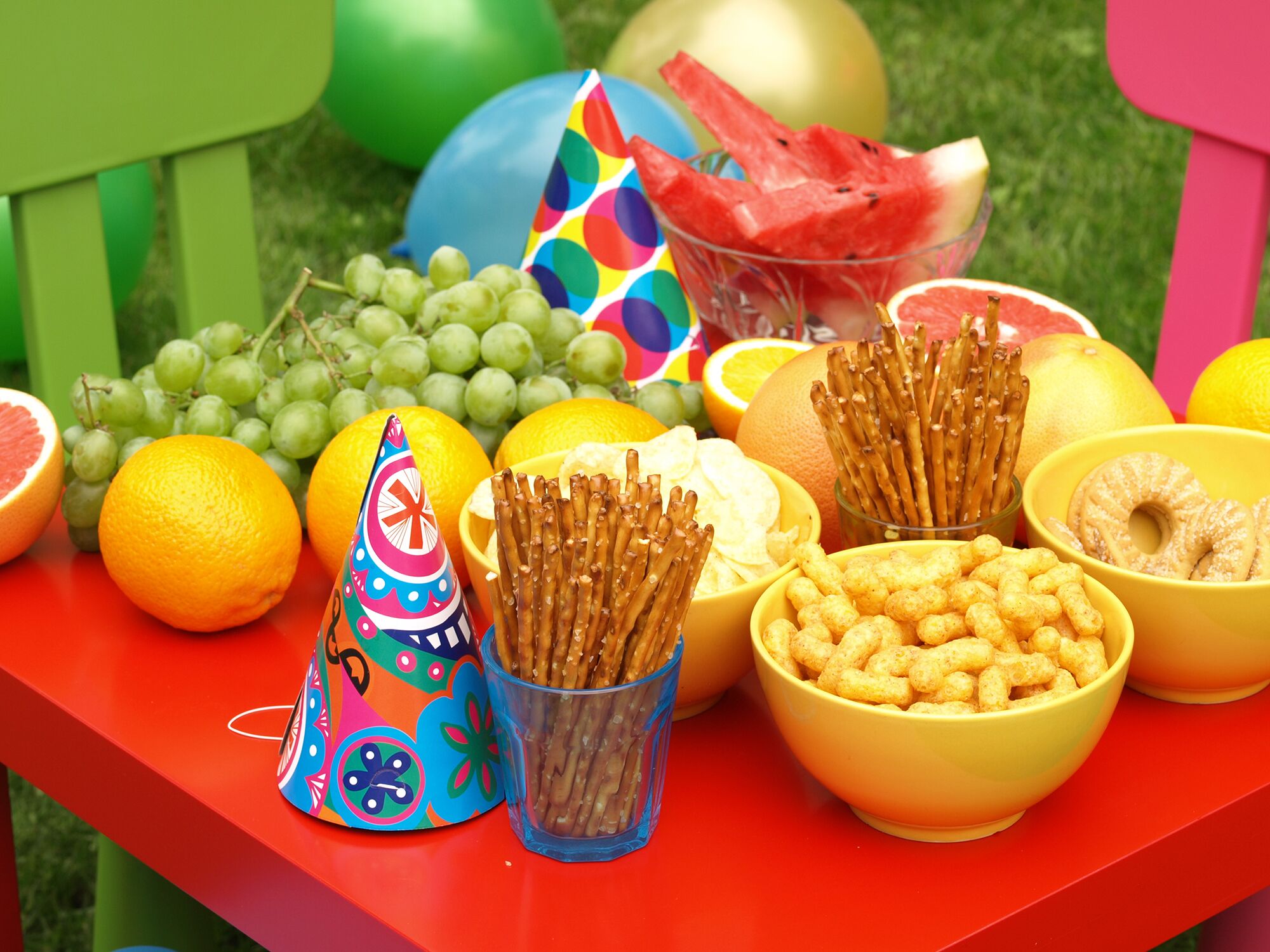 Kids Party Checklist - Food and Drinks