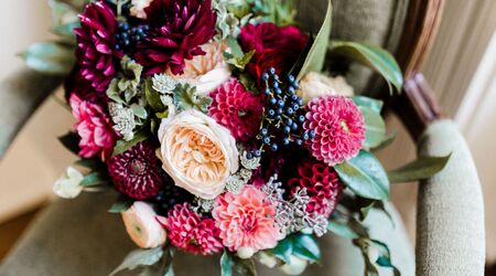 How to Style Artificial Flowers in a Compote - Caitlin Marie Design