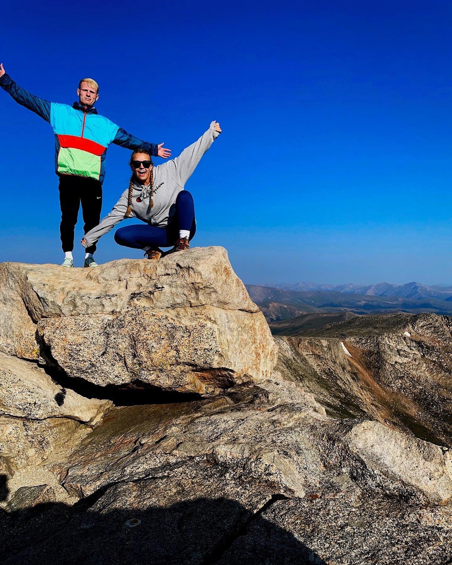 Summited our 4th 14er, Mount Evans!