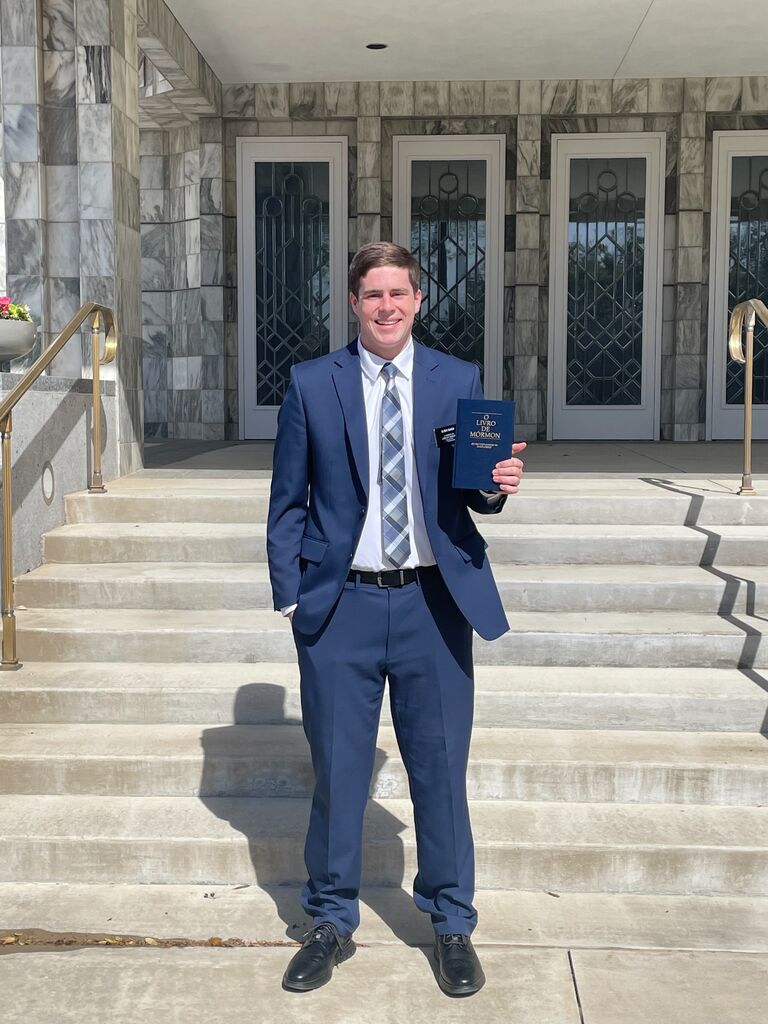 Matt leaves to Brazil to serve as a missionary for the Church of Jesus Christ of Latter-day Saints for 24 months.