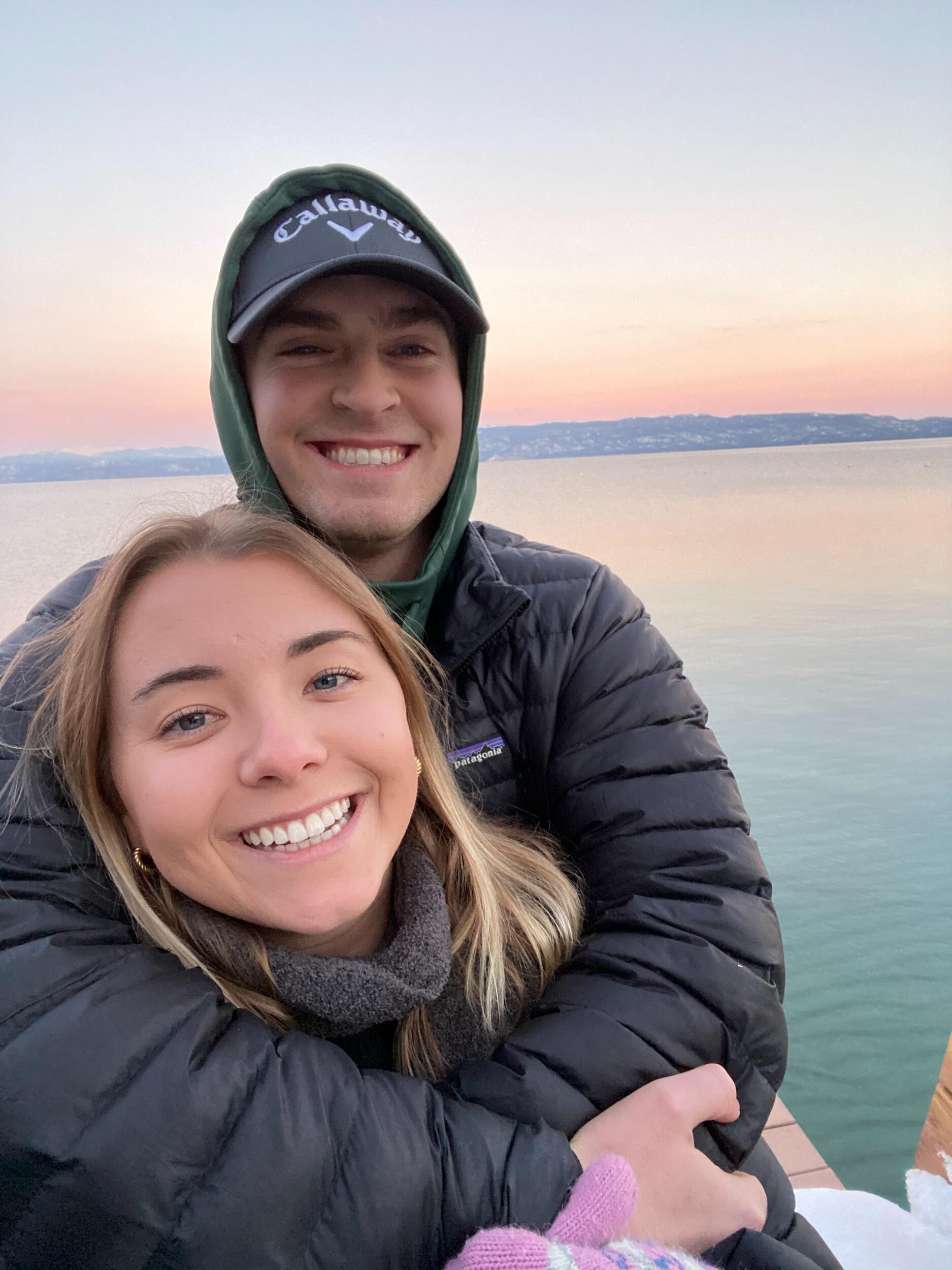 Always celebrating Kyle's birthday in Tahoe!