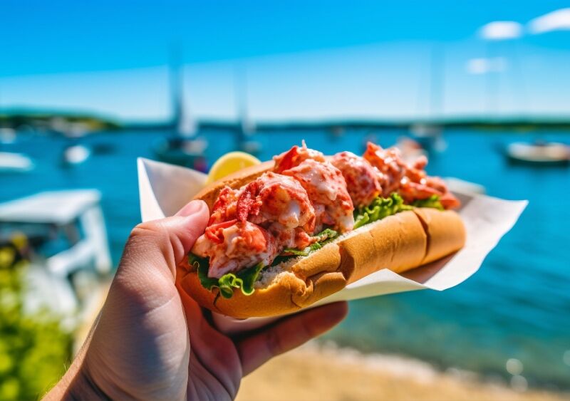 Jaws themed party ideas - lobster rolls