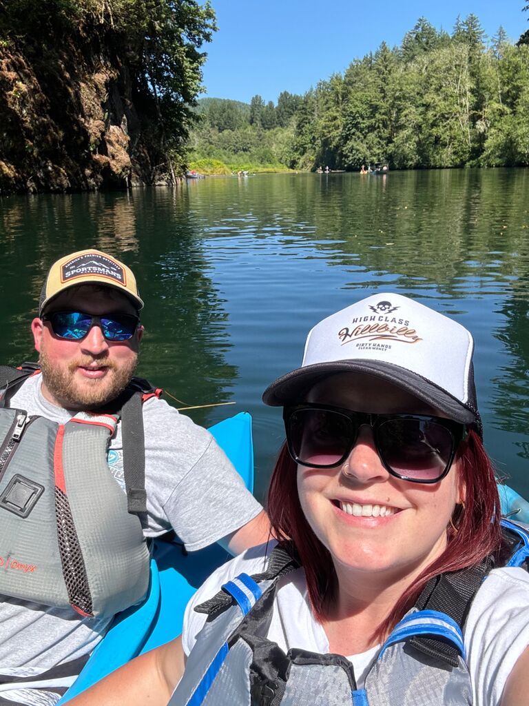 Kayaking on Tilton River