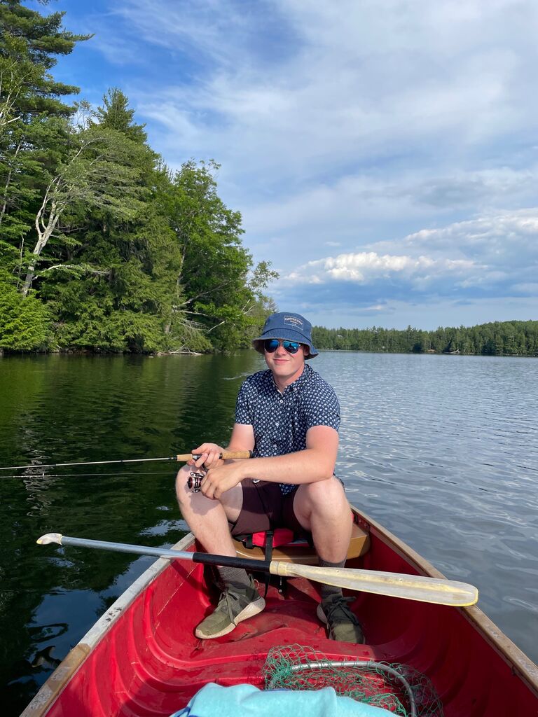 A date on the pond together.