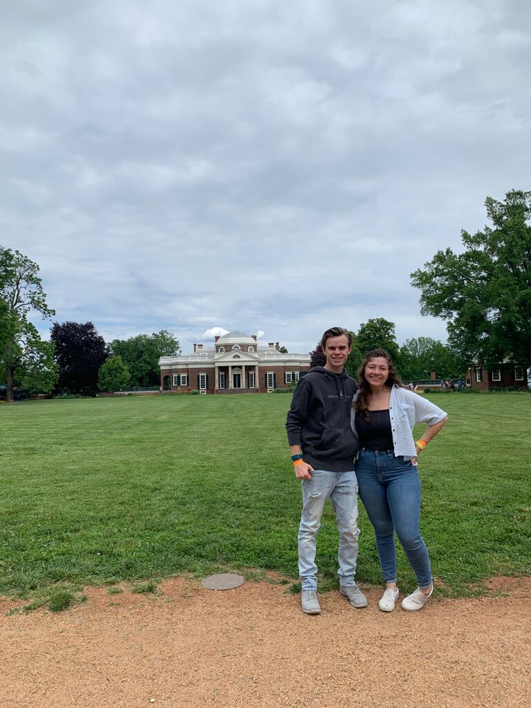 Caleb’s Graduation Trip, Monticello (Jefferson’s House)