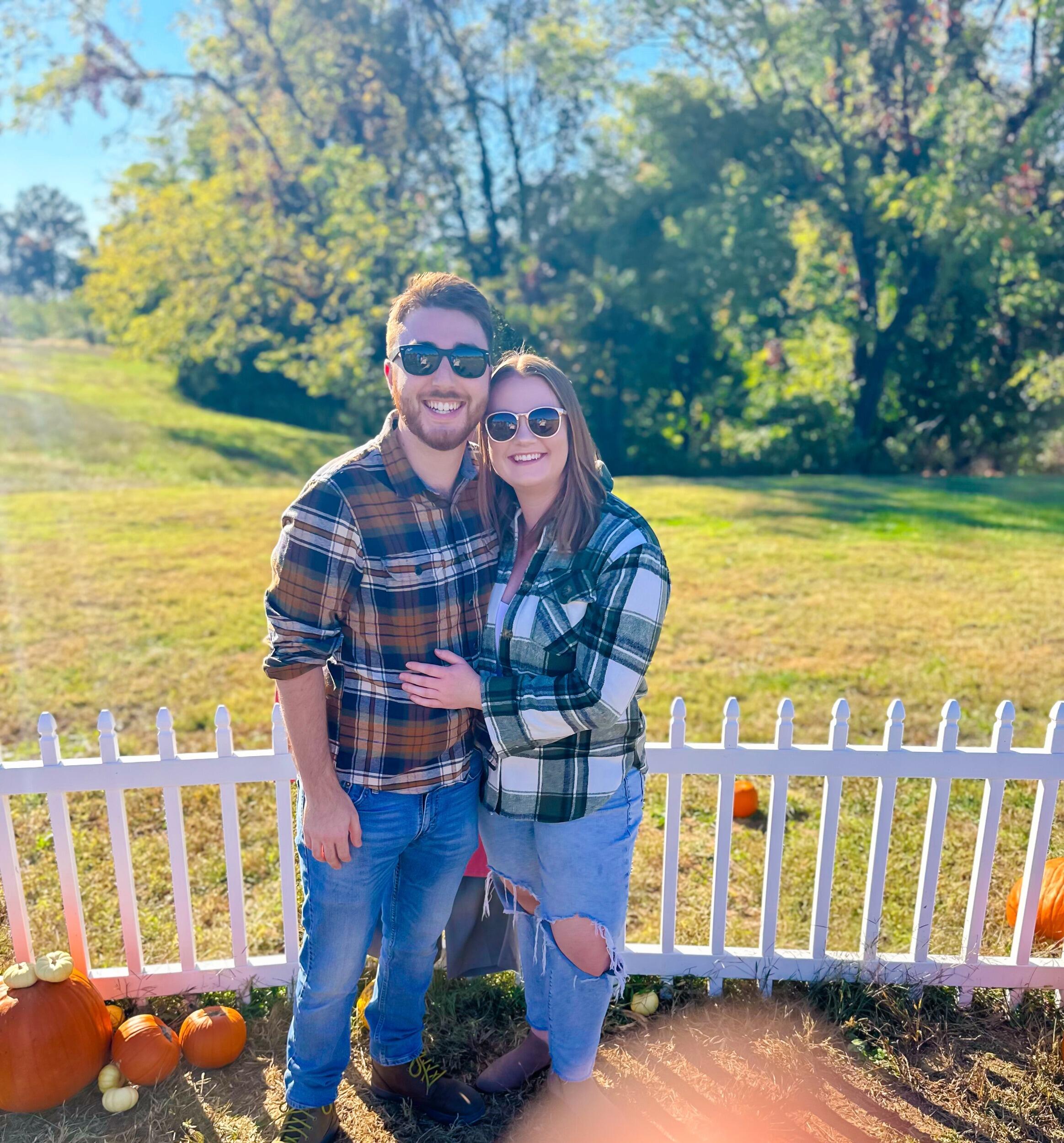 First pumpkin patch together